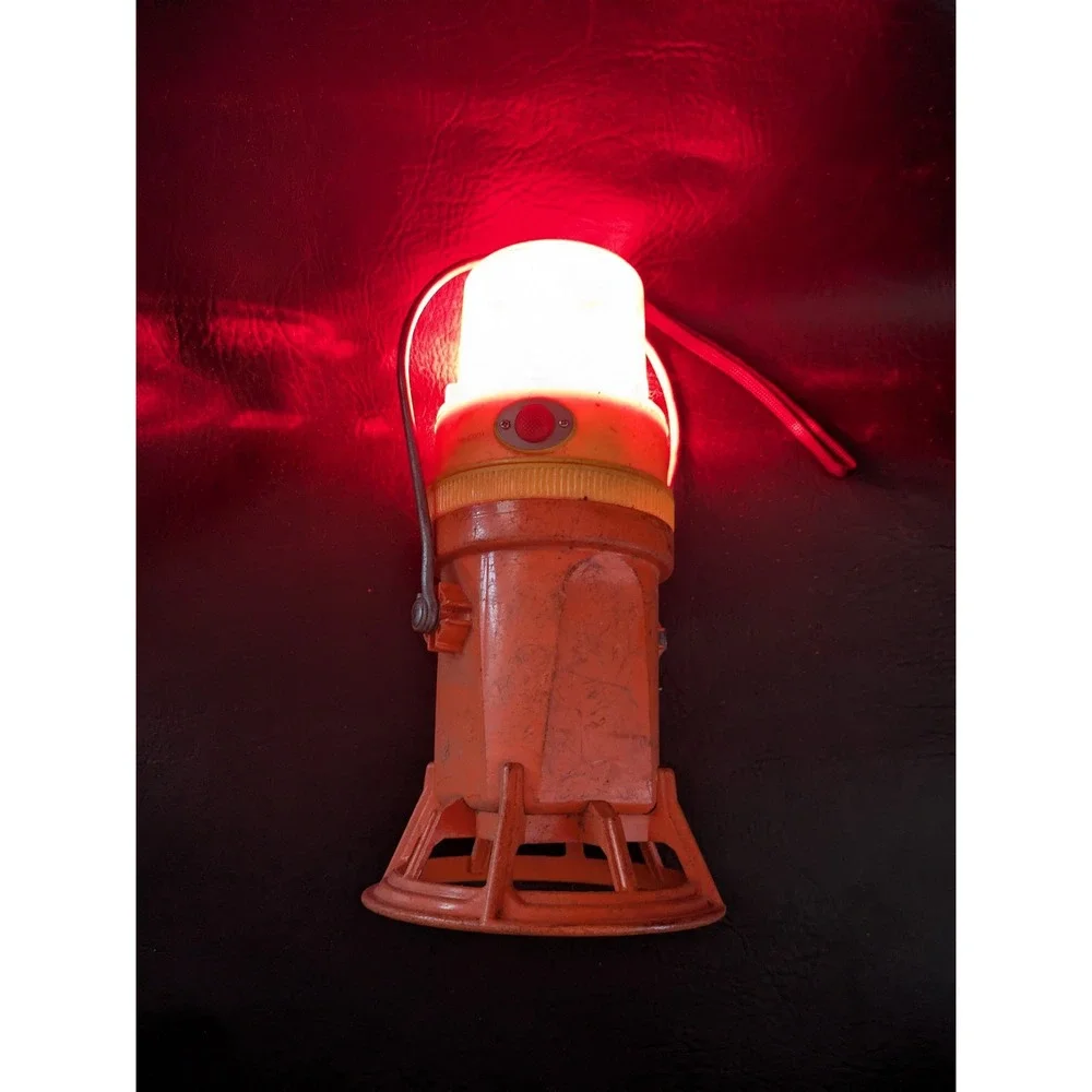 Starlite Beacon Strobe Warning‎ Light Orange Construction Emergency Flare 215-CL